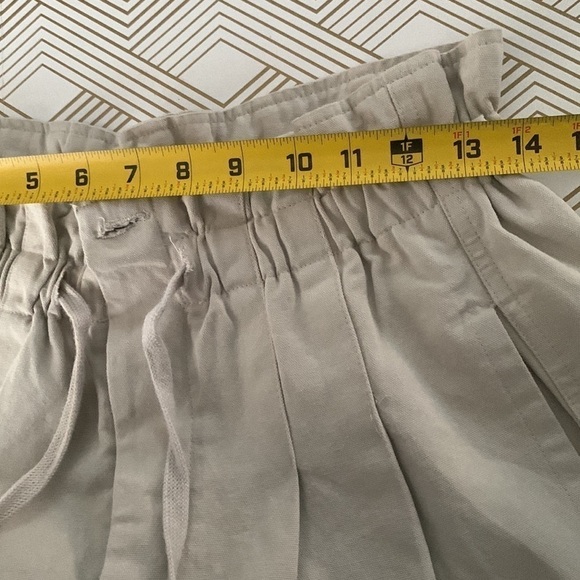 NWOT By Together 100% Cotton Pleaded Cream Pants Size L. 228 - Picture 9 of 11